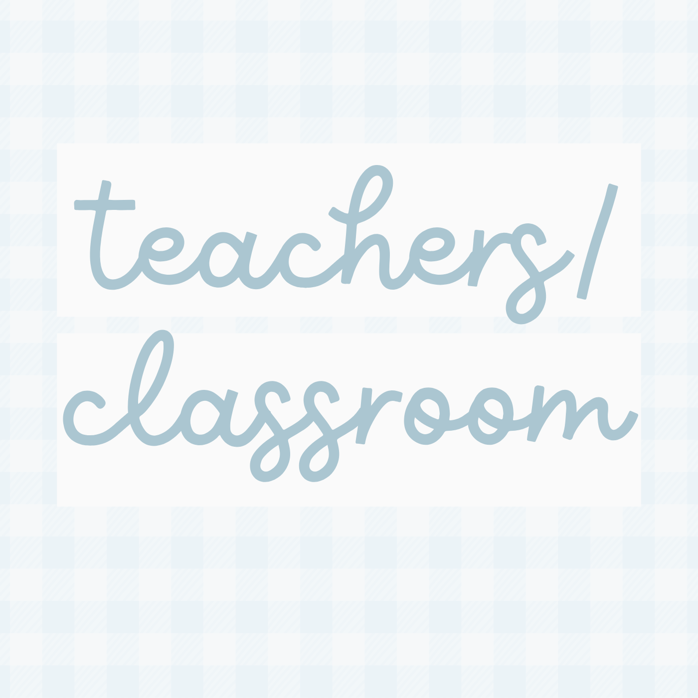 Teacher / Classroom Banners