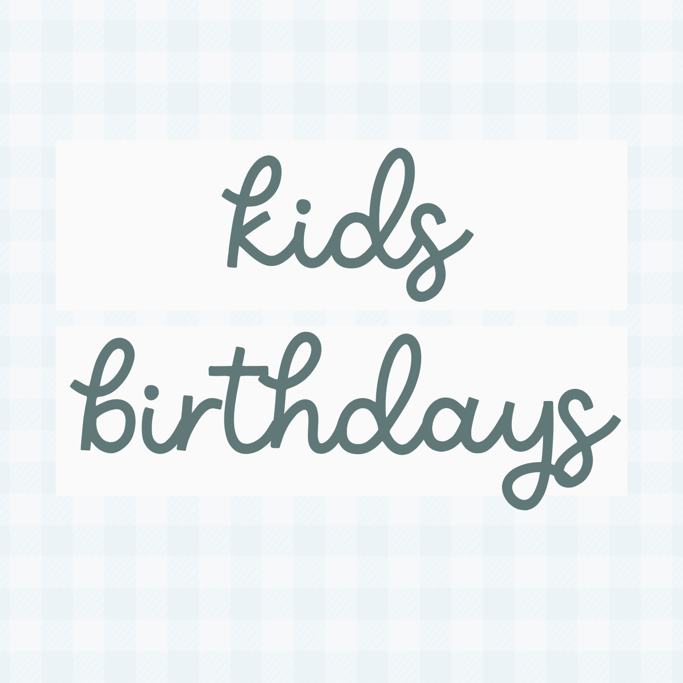 Kids birthday banners