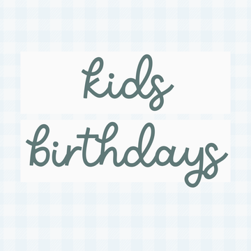 Kids birthday banners