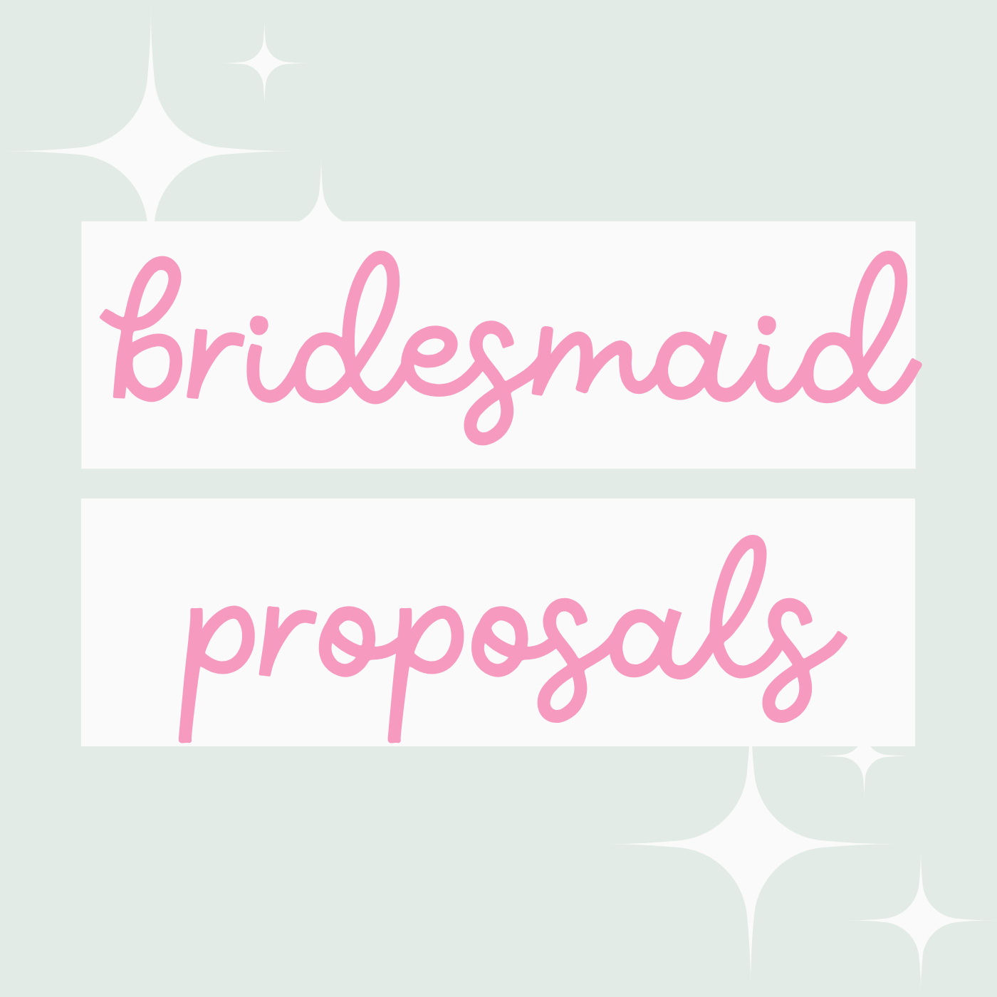 Bridesmaid Proposal Banners