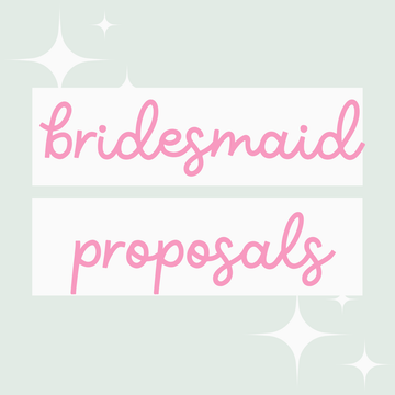 Bridesmaid Proposal Banners