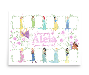 The First Year Story – Disney Princess Edition